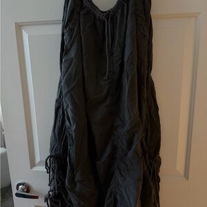 Free People Charcoal Sleeveless Top